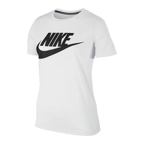 weißes nike t shirt mit weißer schrift|Weiß Oberteile & T.